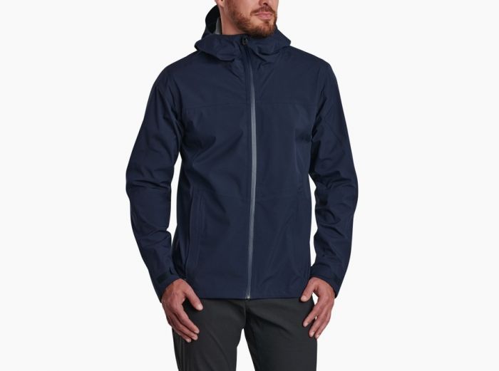 Kuhl Stretch Voyager Mens Rainjacket - Pirate Blue