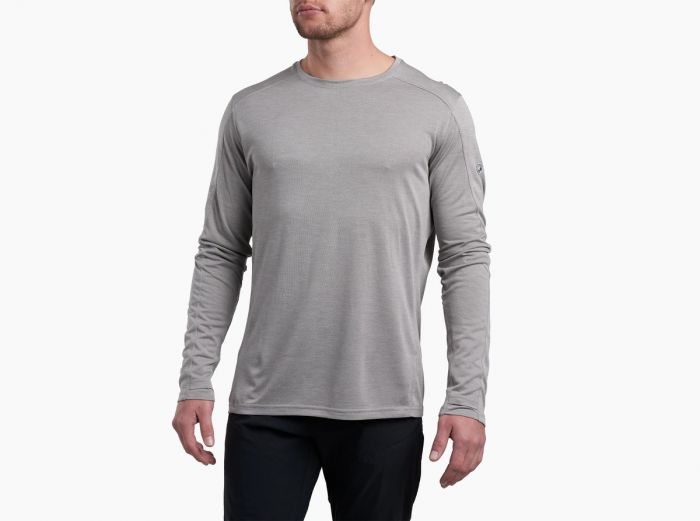 Kuhl Engineered Long Sleeve Mens Top - Cloud Grey