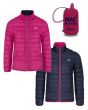 Polar Down Jacket Fuchsia/Navy 